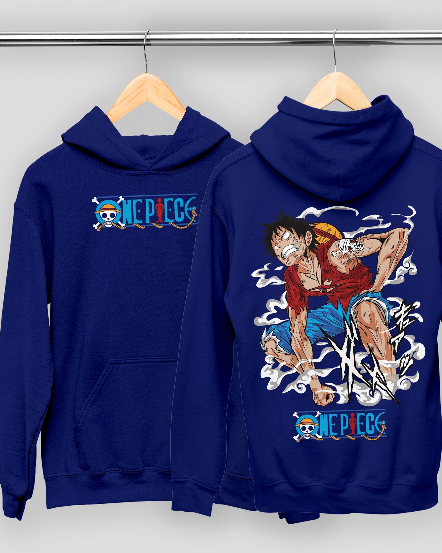 Onepiece Both-Side Printed Anime Hoodie